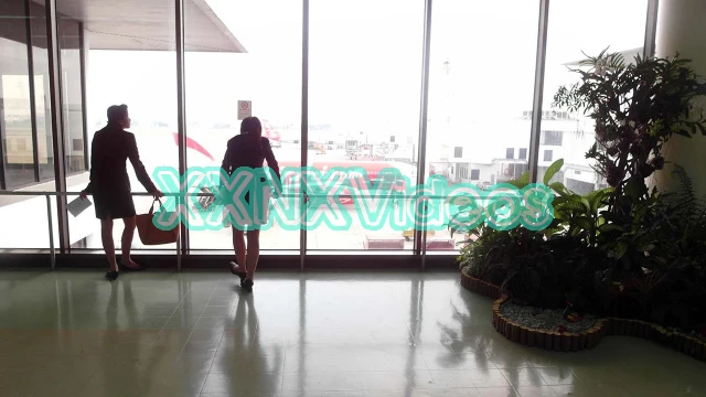 Asian Sex Diary - Hot Flight Attendants At Airport - 