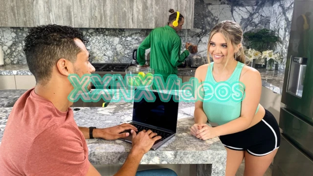 Crazy College GFs Big Naturals Kitchen Cheater 2024 05 31